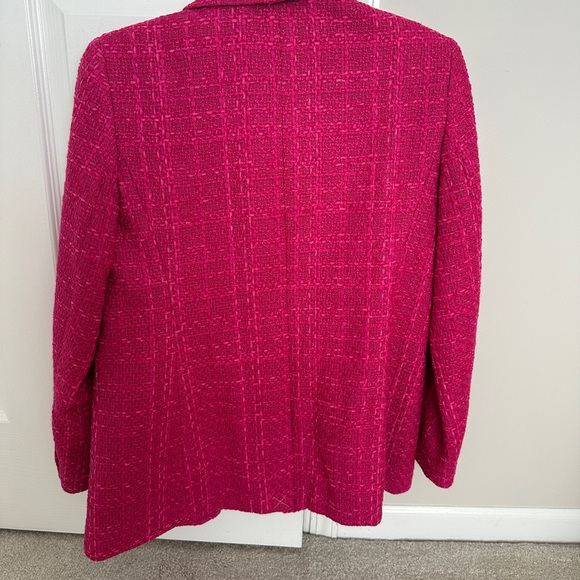 Ann Taylor Pink Tweed Blazer - Picture 4 of 4